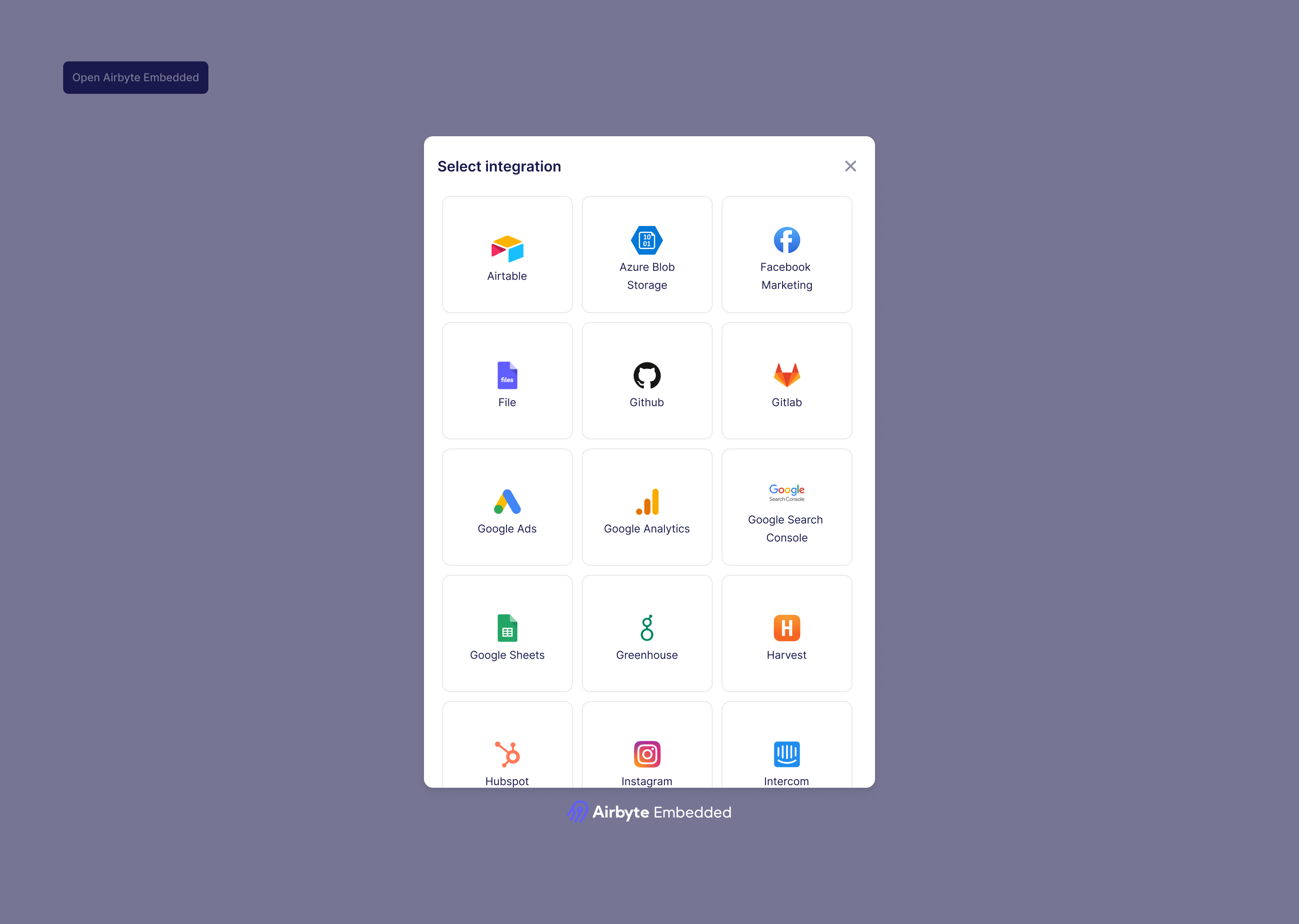 Airbyte Embedded